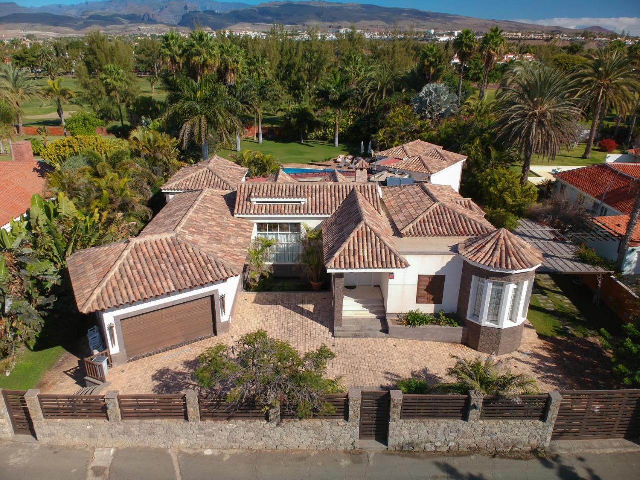 Maspalomas Golfside Luxury Villa San Bartolomé Exteriér fotografie